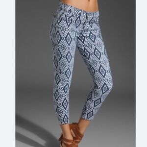 7 For All Mankind Cropped Diamond Jeans